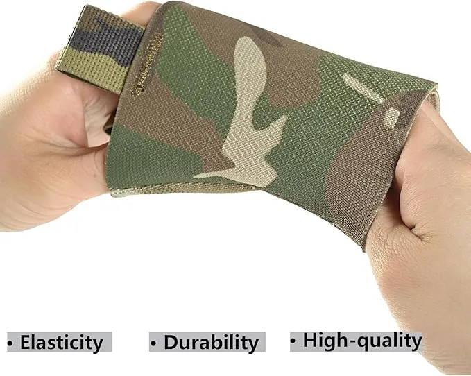 SABADO Tactical Chem Lights with Holders and Carabiner Clip, 6 Ultra Bright Glow Sticks with 12 Hour Duration for Camping Fishing and Hunting