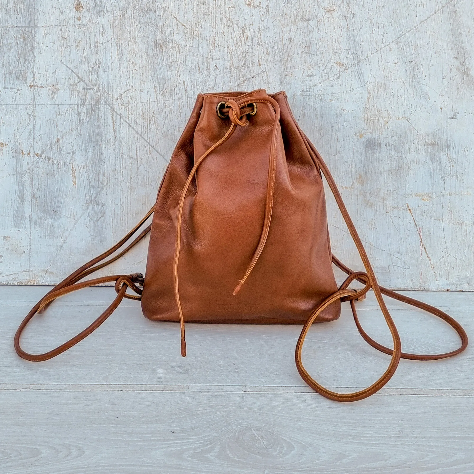 Sample Soft Leather Backpack