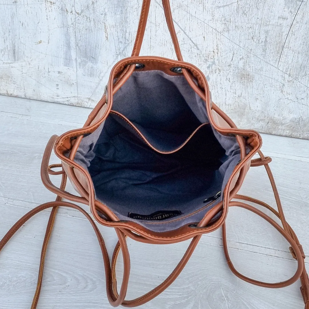 Sample Soft Leather Backpack