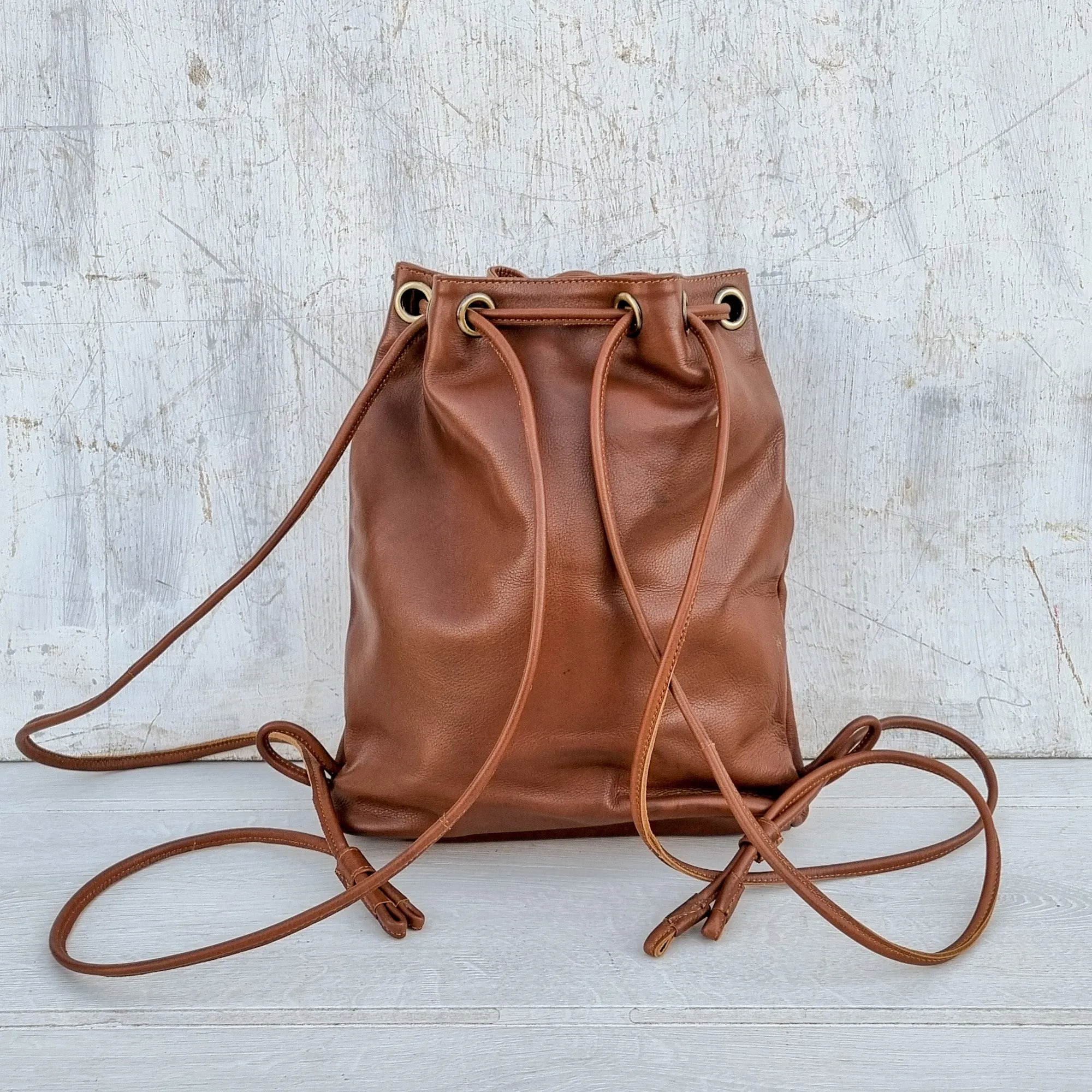 Sample Soft Leather Backpack