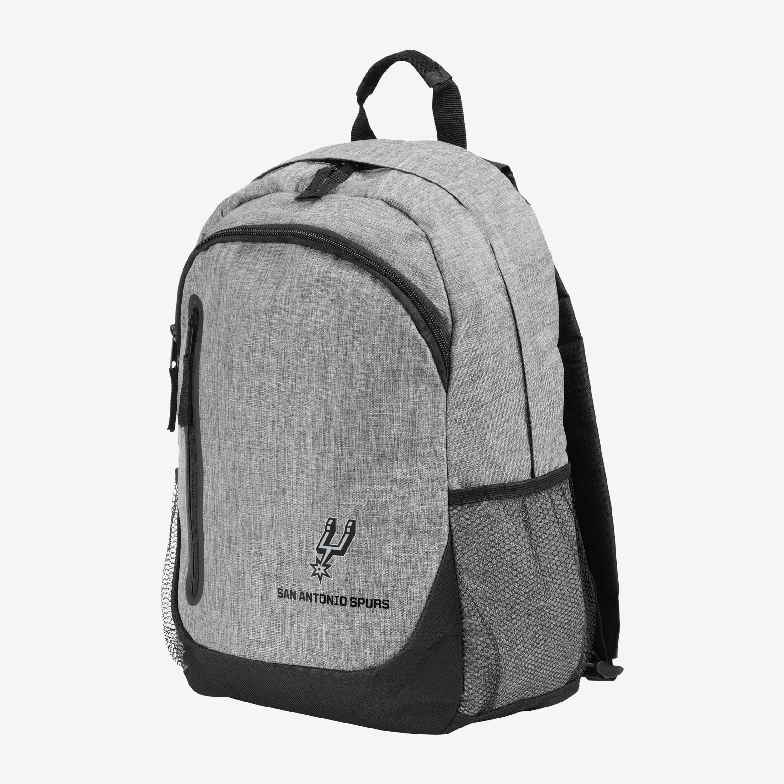 San Antonio Spurs Heather Grey Bold Color Backpack