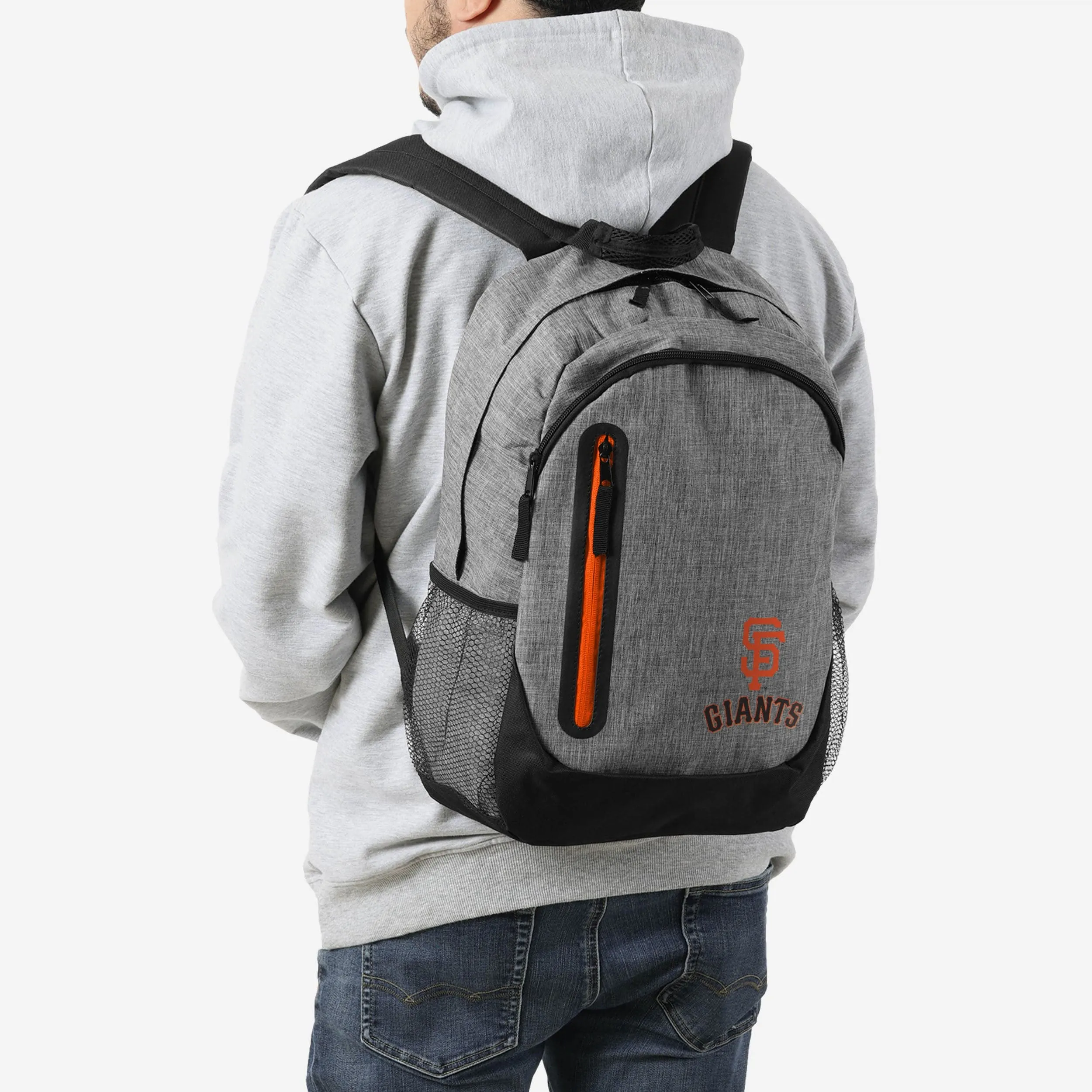 San Francisco Giants Heather Grey Bold Color Backpack