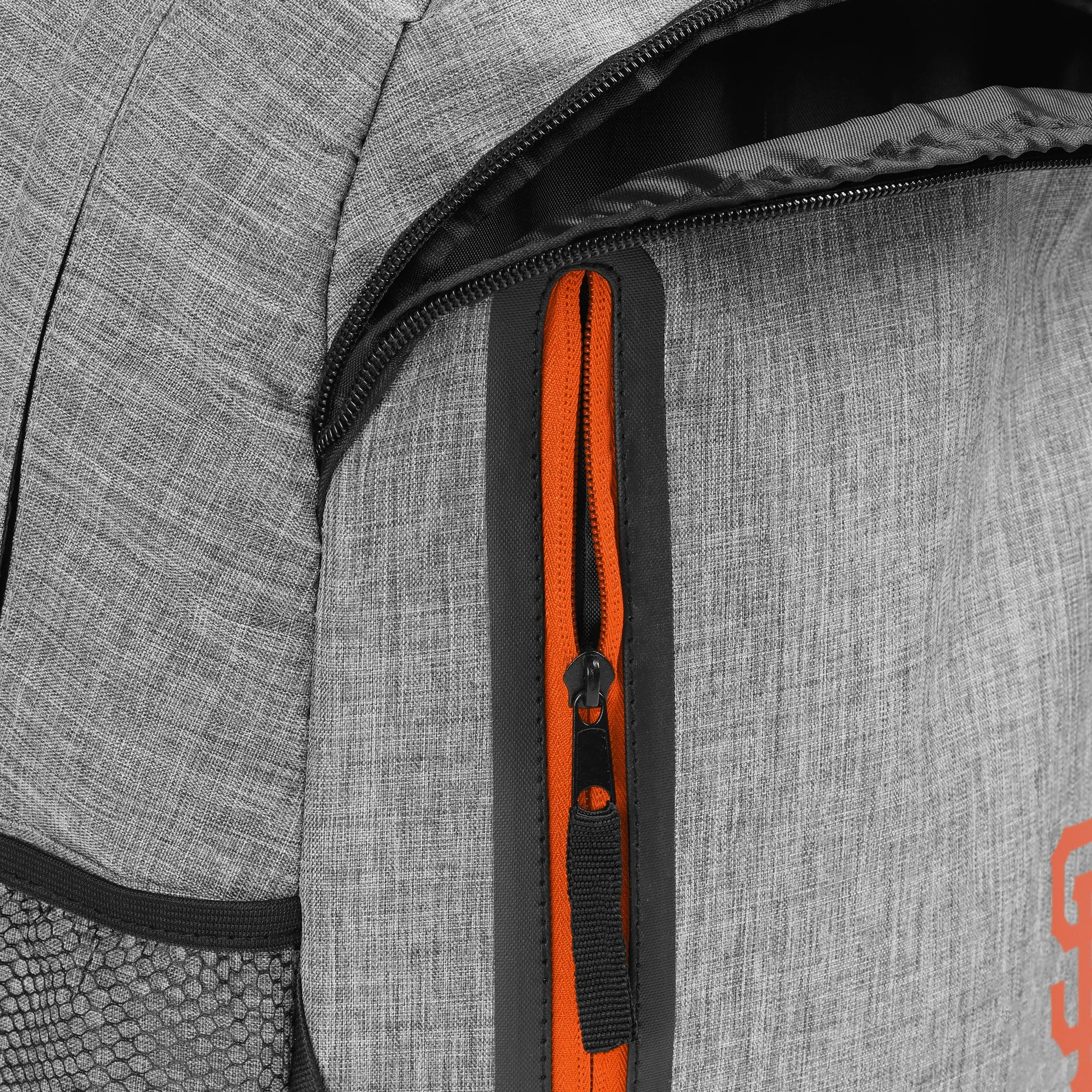 San Francisco Giants Heather Grey Bold Color Backpack