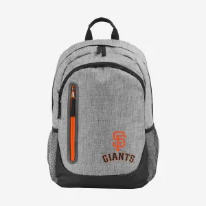 San Francisco Giants Heather Grey Bold Color Backpack