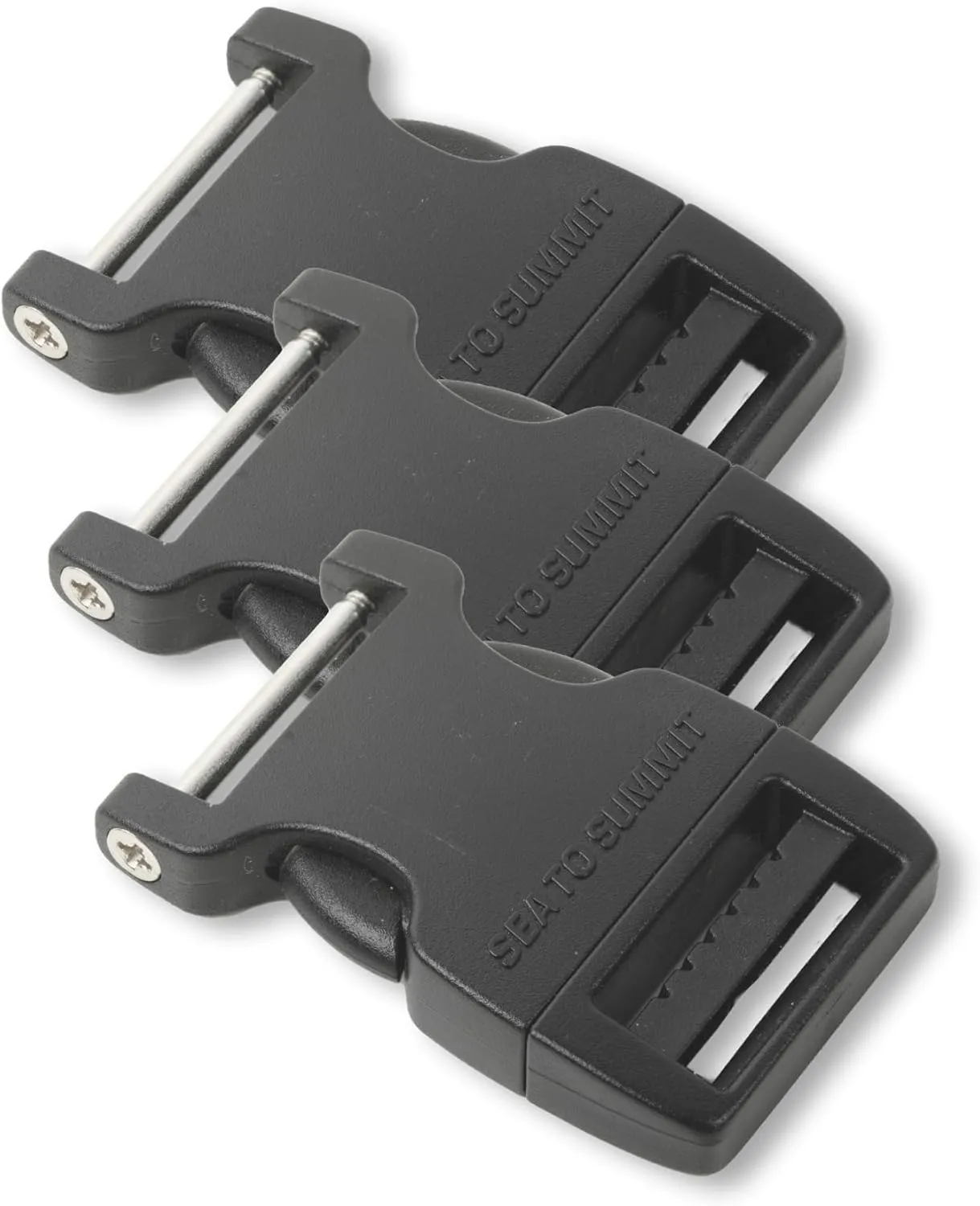 Sea to Summit Field Repair Buckle - Side Release, 1 Pin, 3-pack