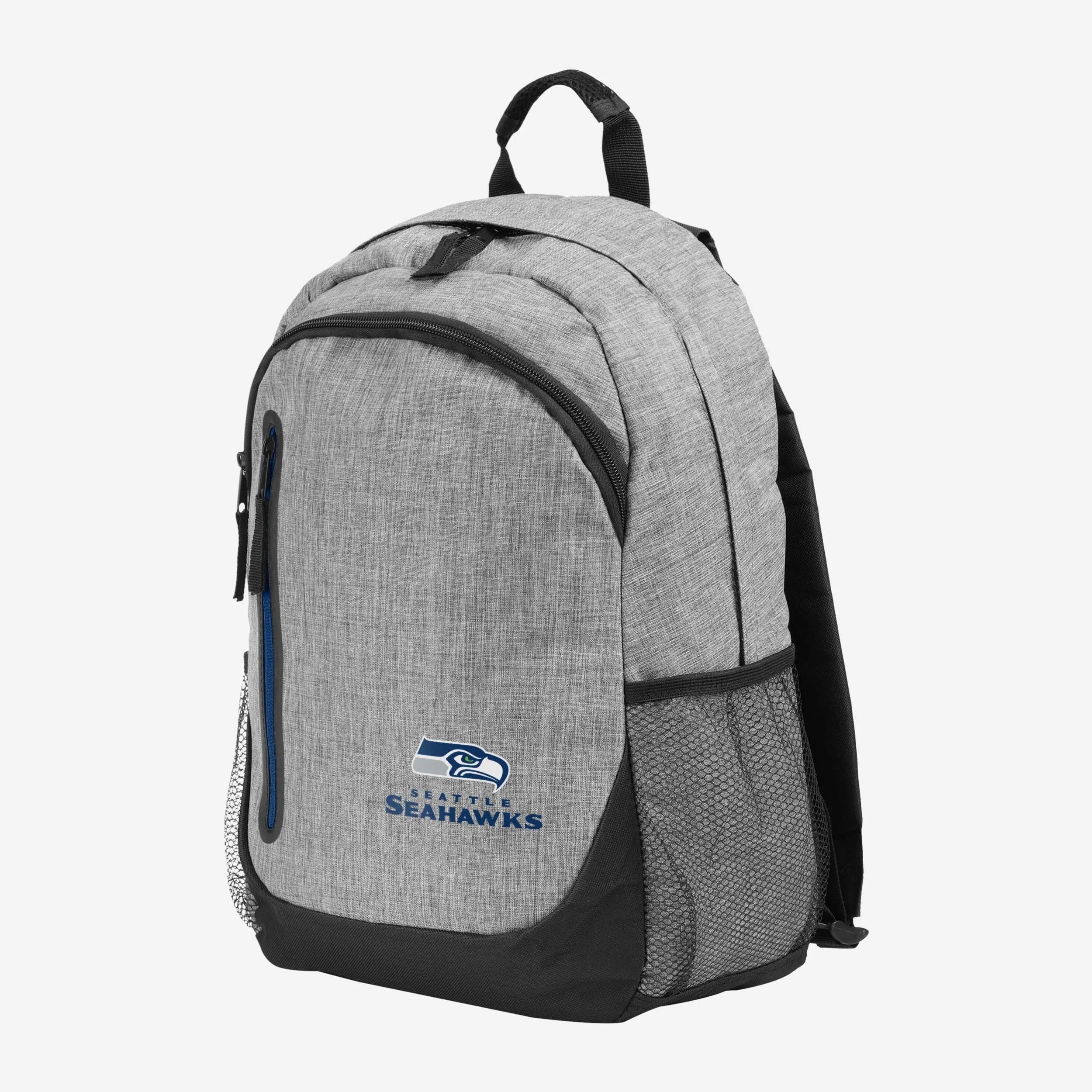 Seattle Seahawks Heather Grey Bold Color Backpack