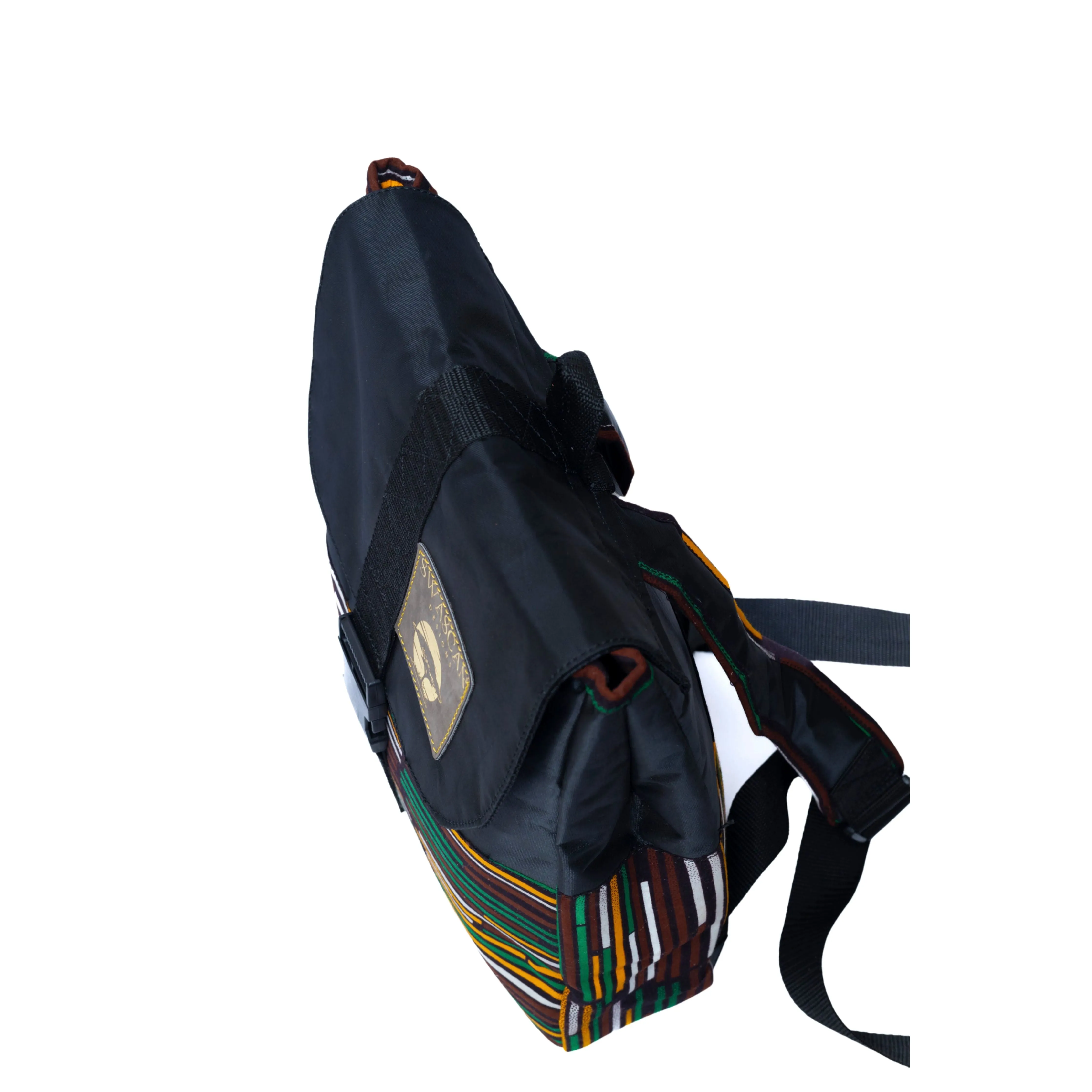 Siaya Handwoven Fabric & Nylon Backpack | A Cultural Heritage Reimagined for the Modern Explorer