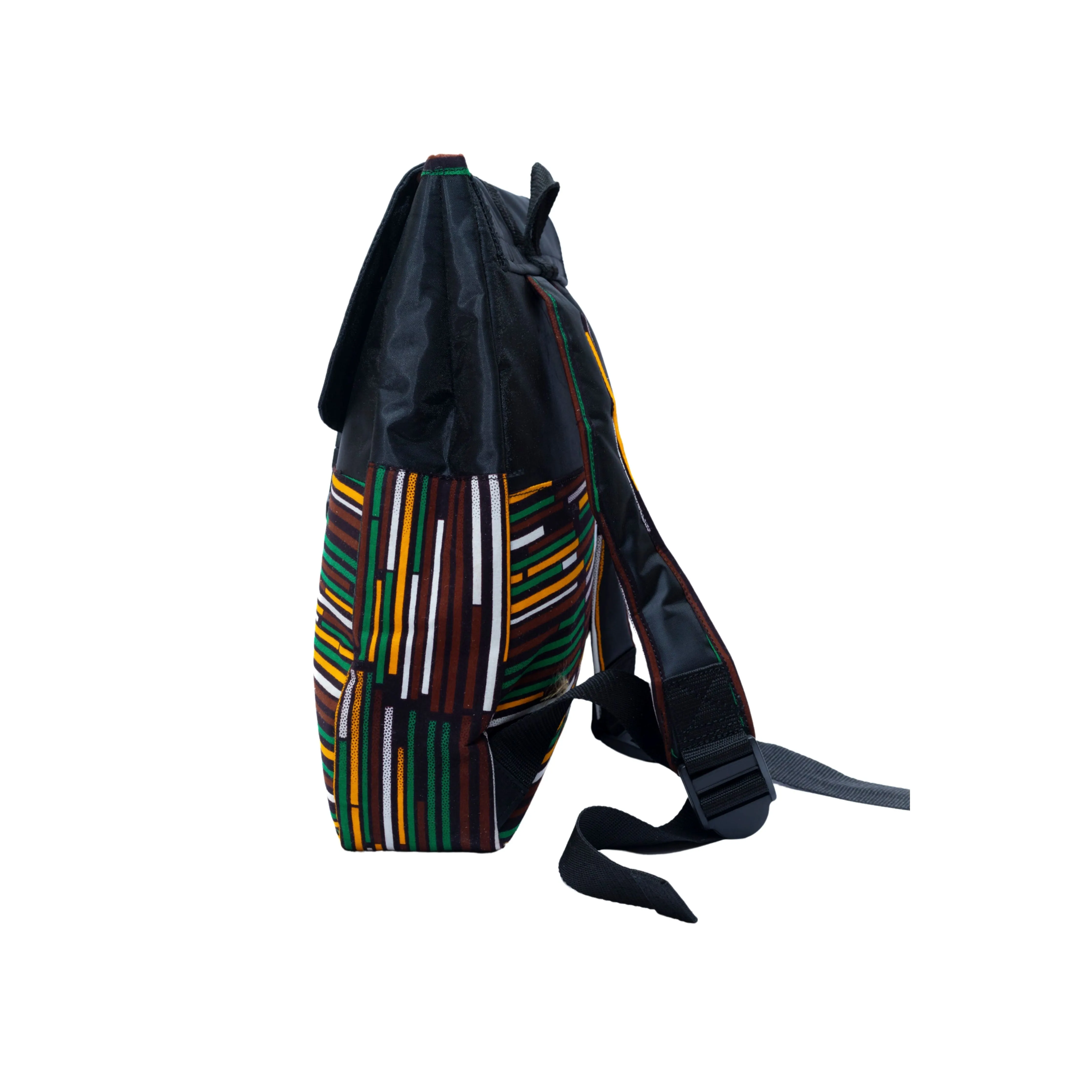 Siaya Handwoven Fabric & Nylon Backpack | A Cultural Heritage Reimagined for the Modern Explorer