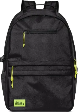 Simple Modern Ellis Backpack for School | Elementary Middle and High School Bookbag for Kids and Teens | Girls and Boys | Midnight Black