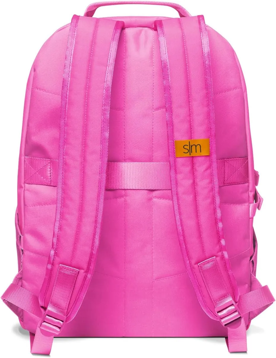 Simple Modern Ellis Backpack for School | Elementary Middle and High School Bookbag for Kids and Teens | Girls and Boys | Raspberry Vibes