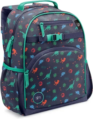 Simple Modern Jurassic Park Toddler Backpack for School Girls and Boys | Kindergarten Elementary Kids Backpack | Fletcher Collection | Kids - Medium (15" tall) | Jurassic Dinosaur Roar
