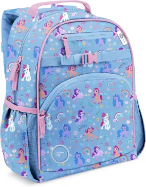 Simple Modern Medium My Little Pony Toddler Backpack for School Girls and Boys | Kindergarten Elementary Kids Backpack | Fletcher Collection | Kids - 15" tall | Garden of Rainbows