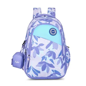 Skybags BLOOM 04 SCHOOL BACKPACK PURPLE