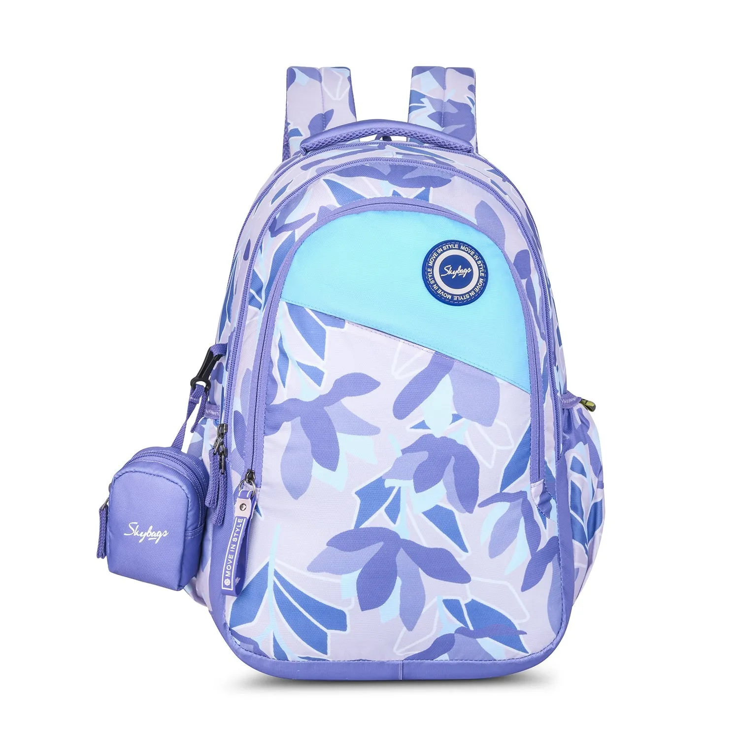 Skybags BLOOM 04 SCHOOL BACKPACK PURPLE