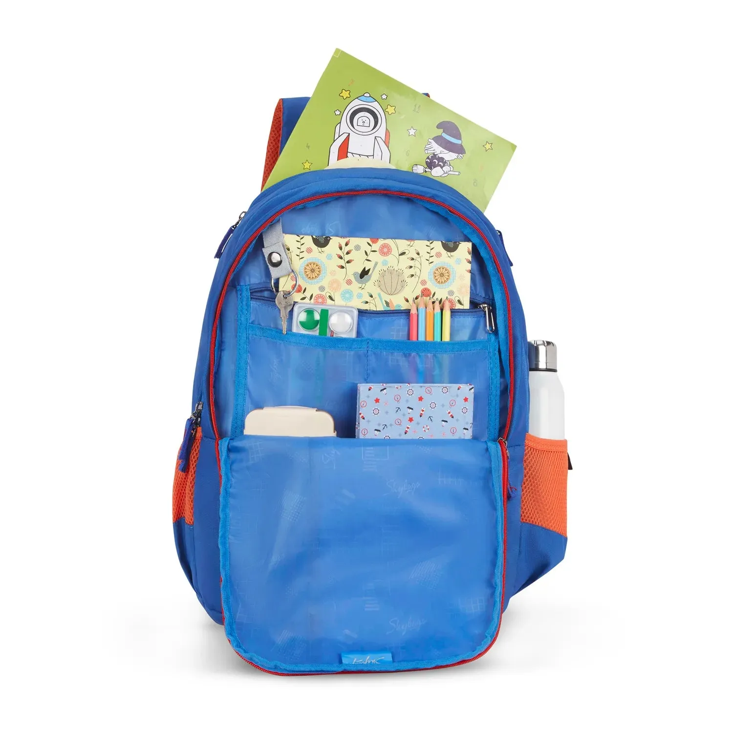 Skybags Drip  01 School Backpack Blue