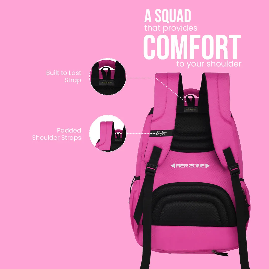 Skybags Stan Pro 01  School Backpack Pink