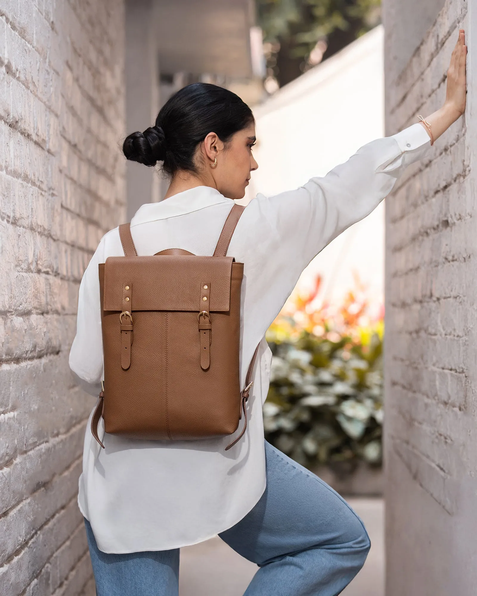 Sofia Backpack - Hazelnut