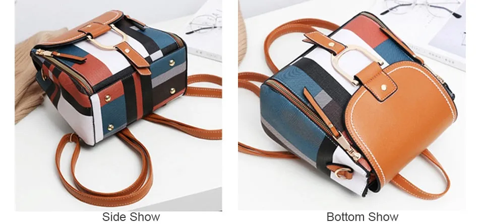 Soft Touch Multi-Function Small Backpack