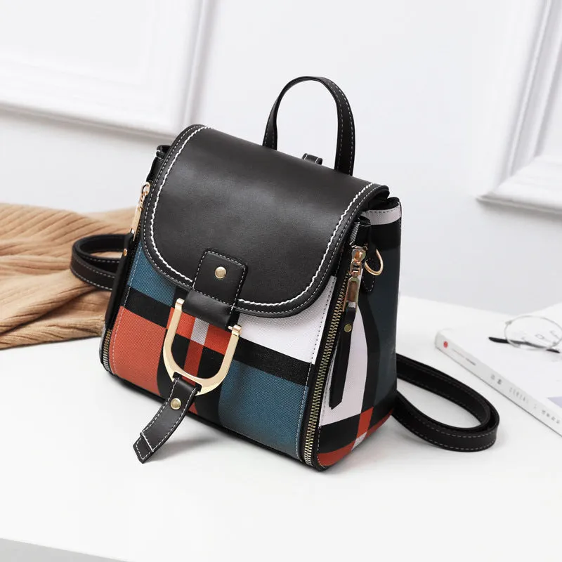 Soft Touch Multi-Function Small Backpack
