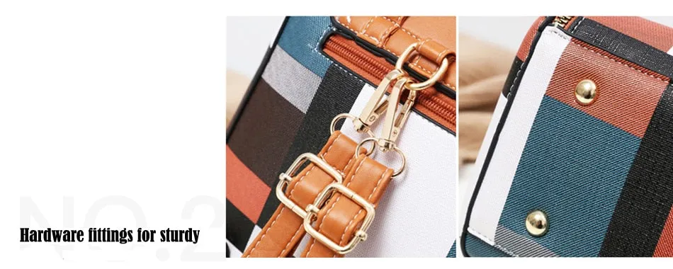 Soft Touch Multi-Function Small Backpack