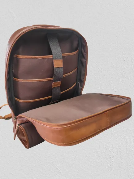 Soho laptop  backpack vachata capuchino