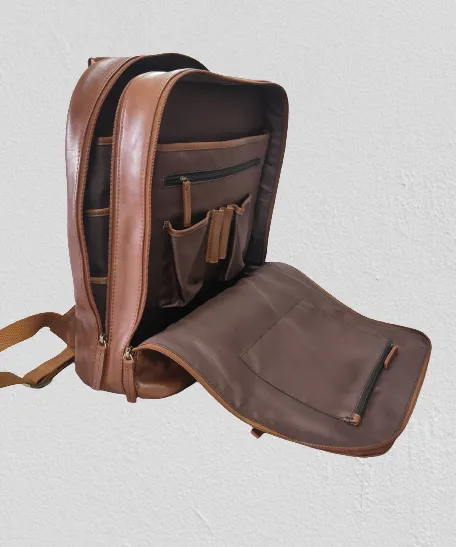 Soho laptop  backpack vachata capuchino