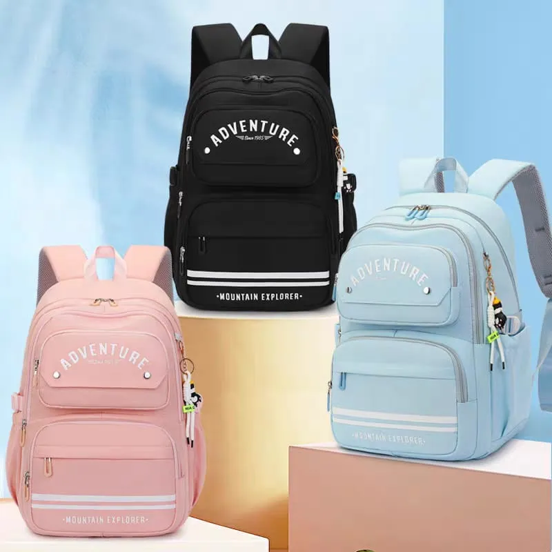 Spacious Adventure School Bag - Durable, Lightweight & Waterproof Backpack