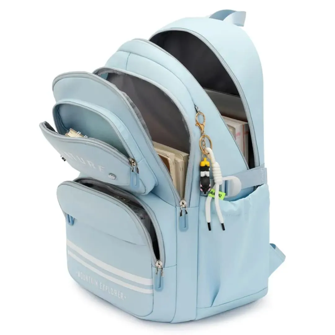 Spacious Adventure School Bag - Durable, Lightweight & Waterproof Backpack
