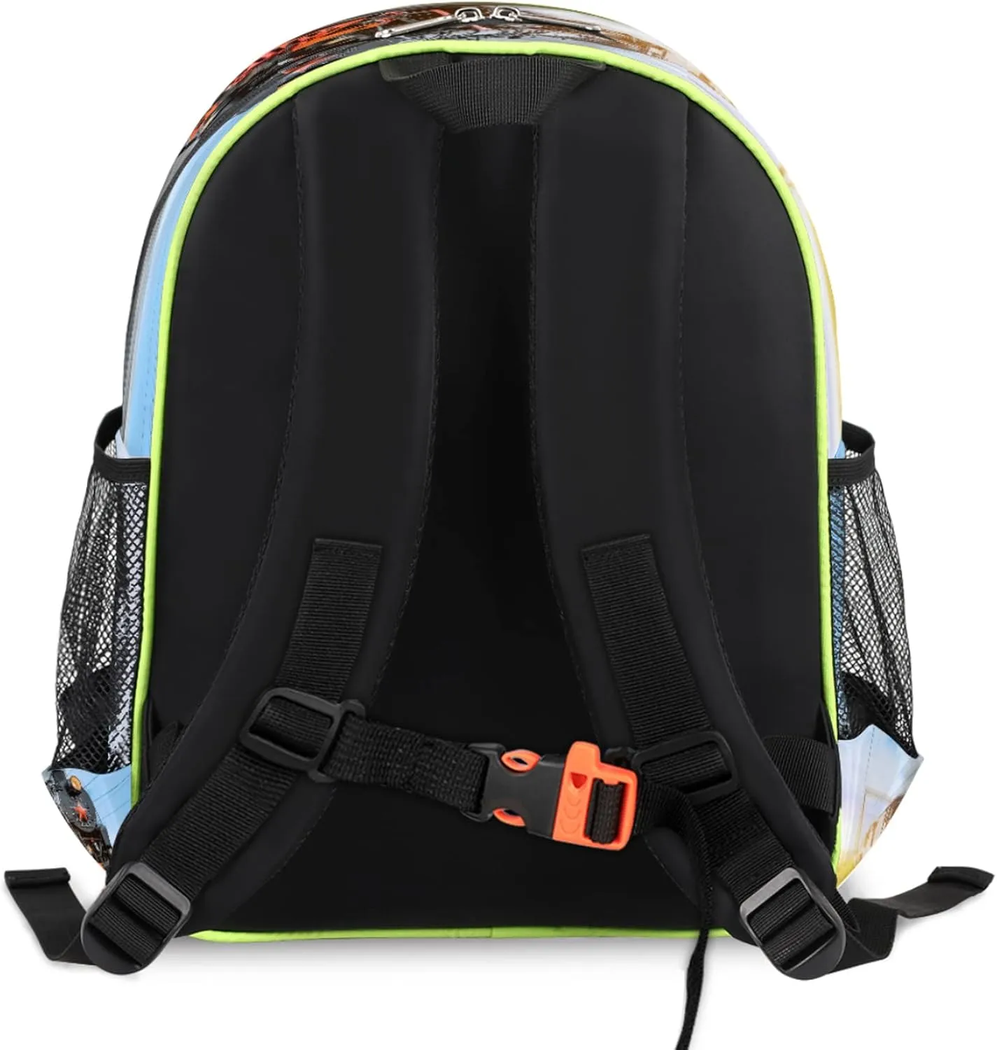 Steam Train Kids Backpack for Boys Girls, Vintage Locomotive Toddler Backpack School Bag Water Resistant Bookbag Travel Children Bag, Nursery Junior Primary Student Preschool Backpack With Chest Strap