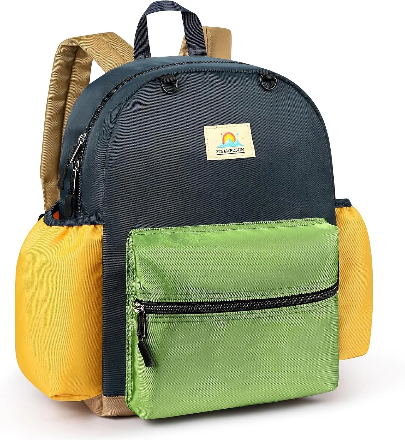 STEAMEDBUN Toddler Backpack for Boys 2-4: Kids Backpack for Preschool Kindergarten - Boys Backpacks for Elementary 4-6