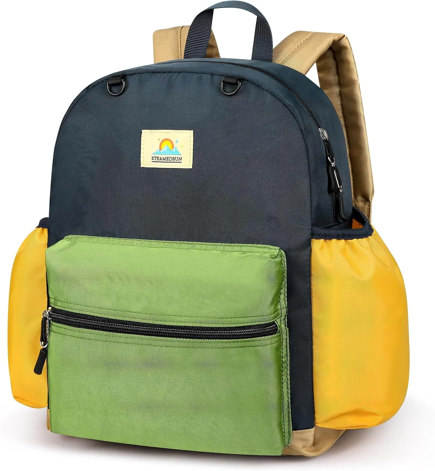 STEAMEDBUN Toddler Backpack for Boys 2-4: Kids Backpack for Preschool Kindergarten - Boys Backpacks for Elementary 4-6