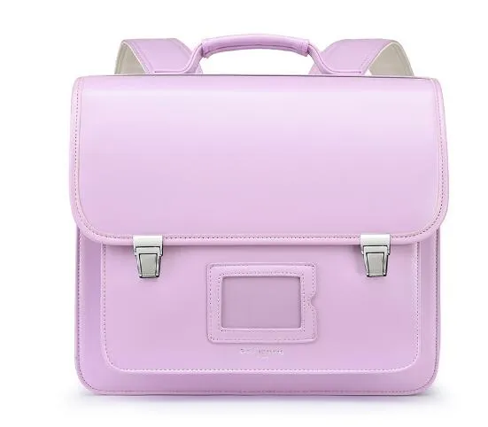 Steel Buckle Leather Japanese Backpacks