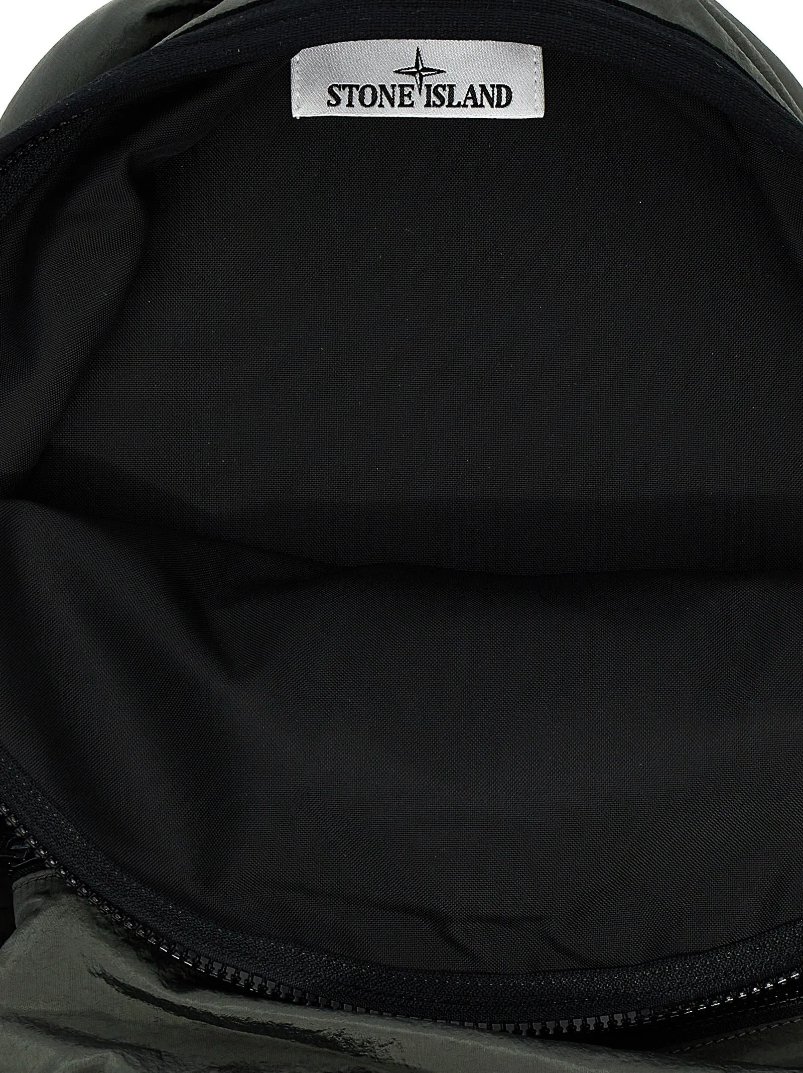 Stone Island Logo Embroidery Backpack