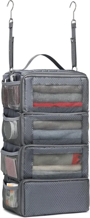 Suitcase Organizer Travel Bags Organizer for Luggage Compression Hanging Packing Cubes for Travel Carry on Closet (Bag Only)