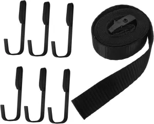 SUPVOX Tree Stand Harness Strap Kit 1 Set of Tree Stand Gear Hanger Hooks for Hunting Climbing Stand Muddy Safety Harness