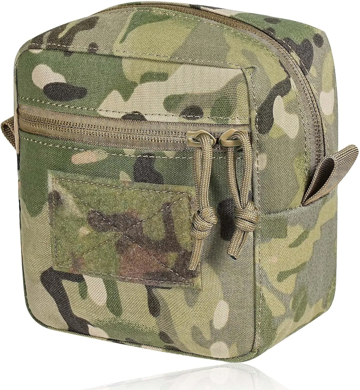Tactical Molle Admin Pouch,Small GP General Purpose Pouches with Loop Panel for Vest,Gun Belts,Backpack etc.