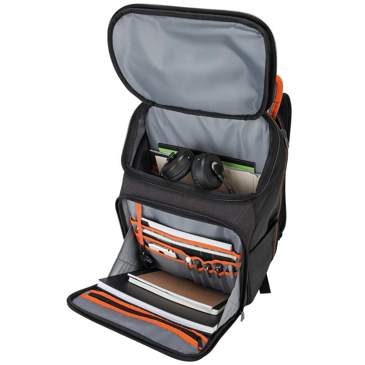 Targus Citysmart Eva Pro Checkpoint-Friendly Backpack for 15.6" Laptop, Black (TSB895)
