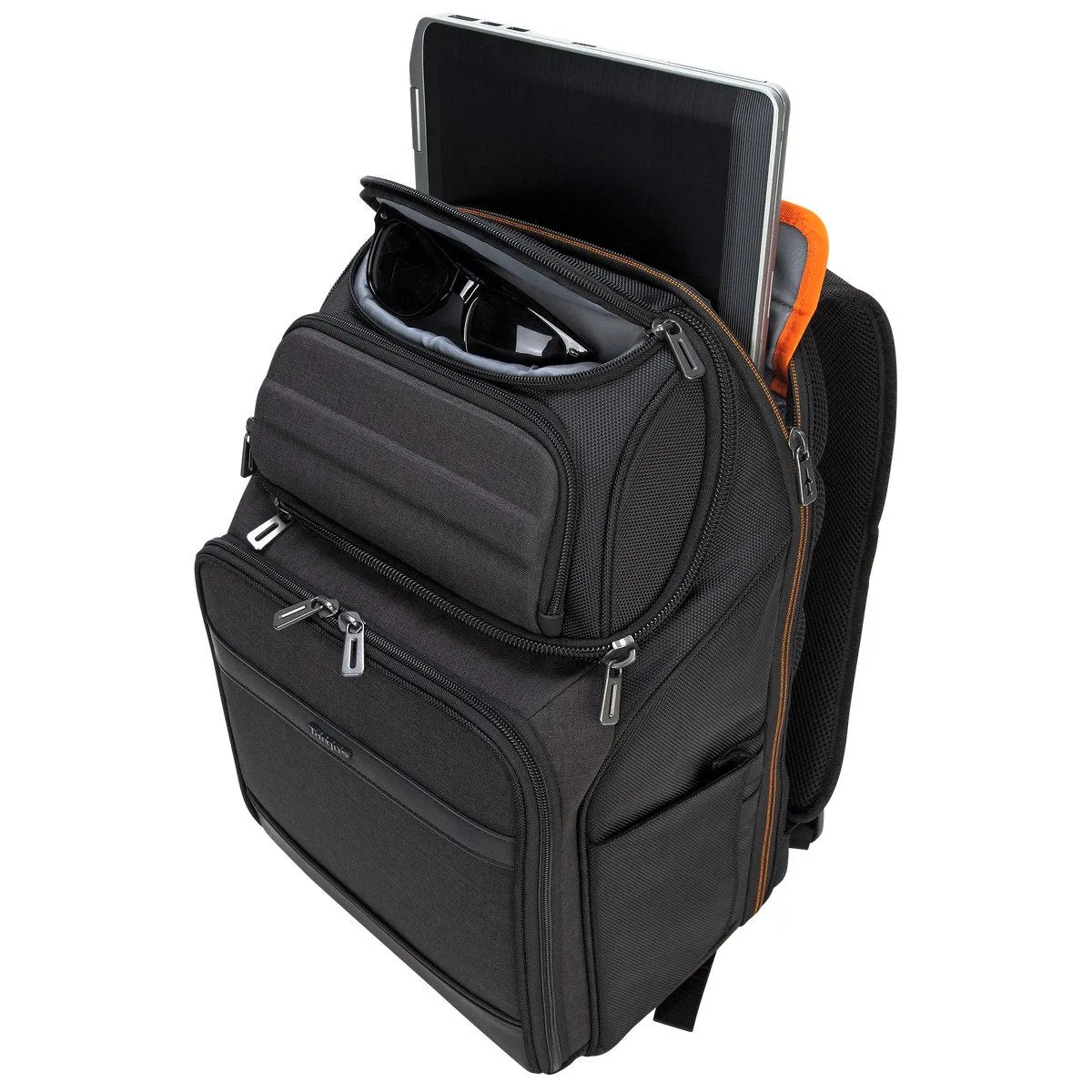 Targus Citysmart Eva Pro Checkpoint-Friendly Backpack for 15.6" Laptop, Black (TSB895)