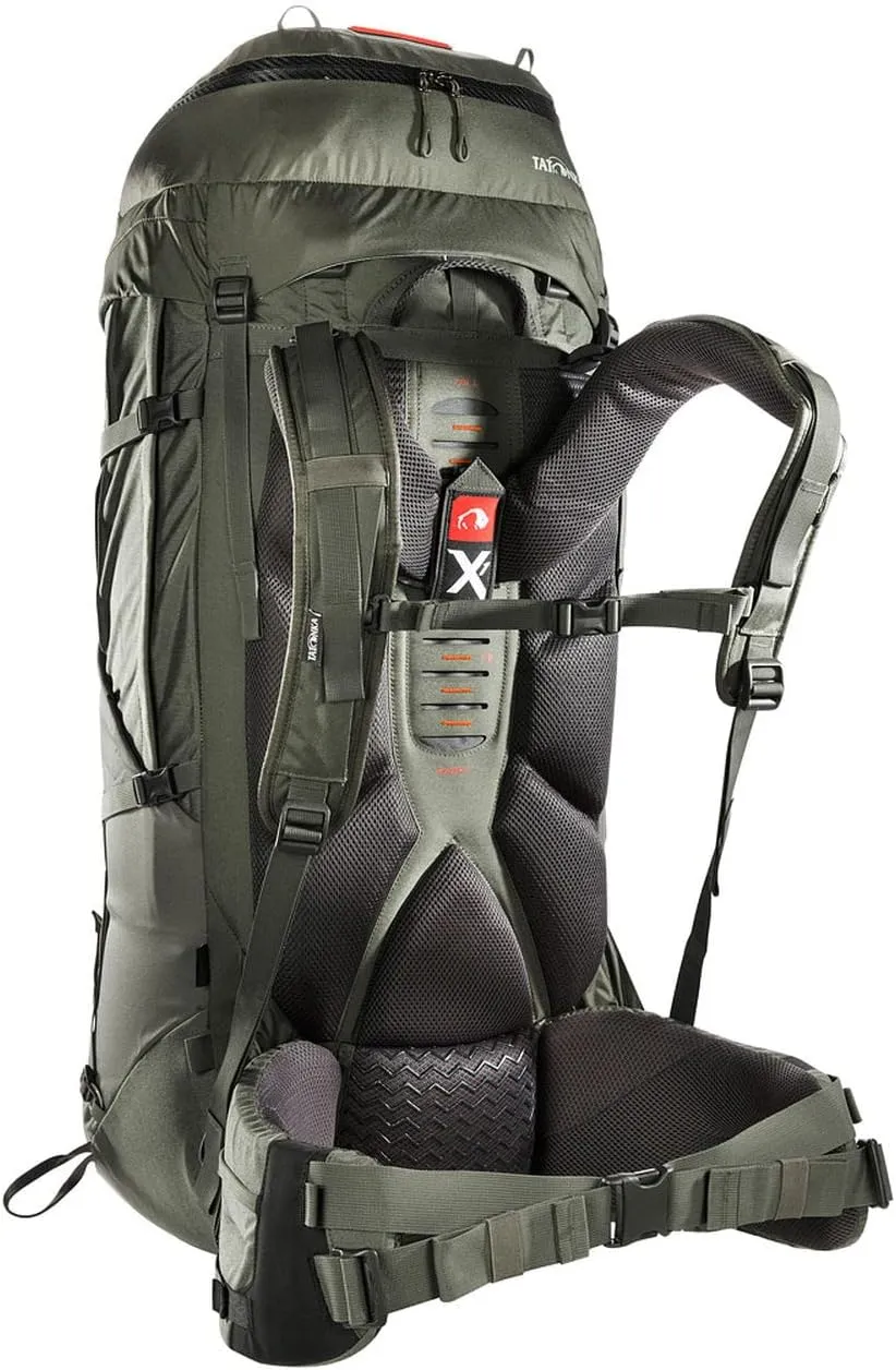 Tatonka Trekking Backpack, Stone Grey Olive, 86 x 38 x 24 cm