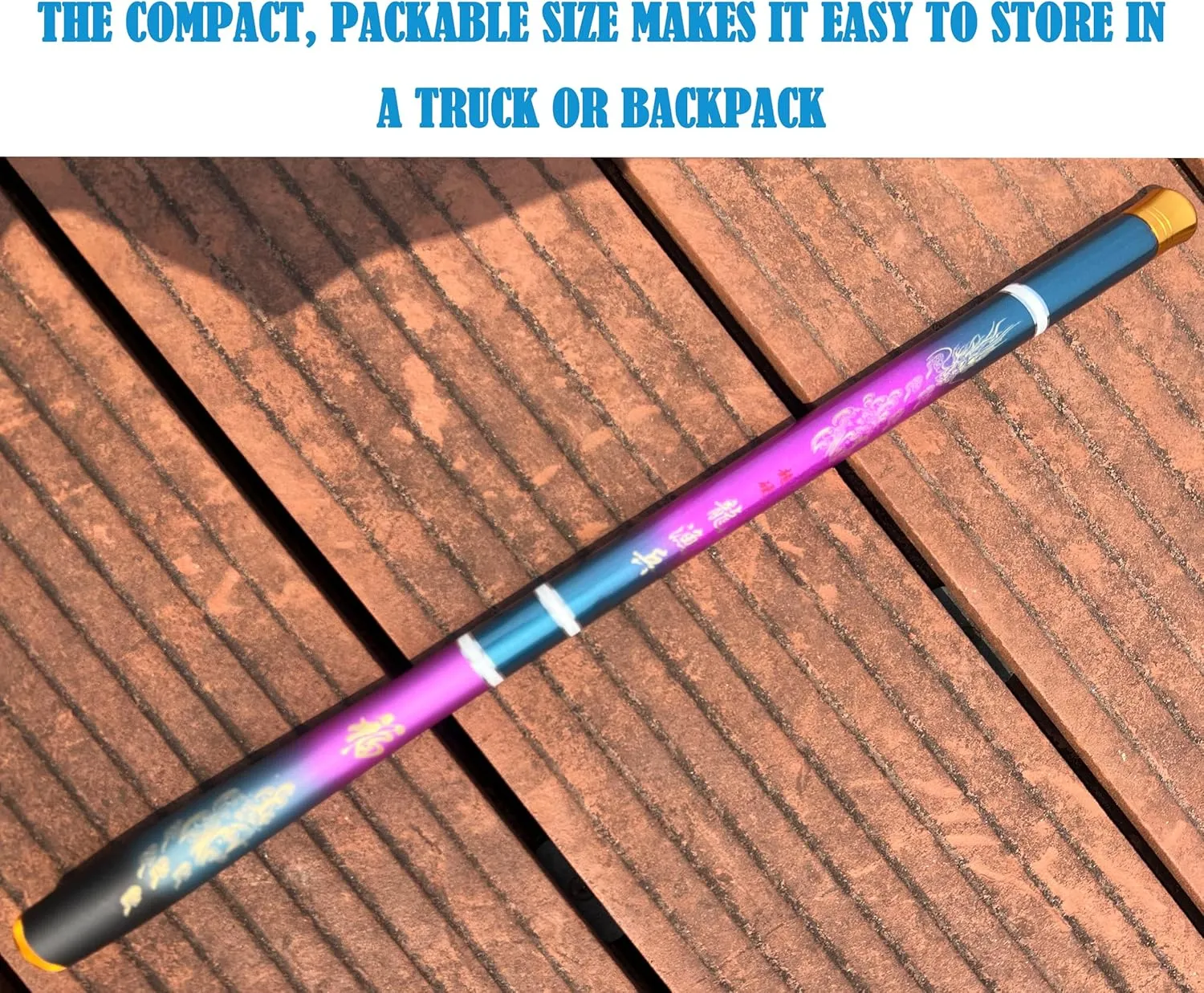 Tenkara Rod Tenkara Fishing Rod Kit 20FT-Fly Fishing Combo Premium Carbon Fiber Telescopic Fly Fishing Rod Combo with Tenkara Pole, Line, and Fishing Accessories