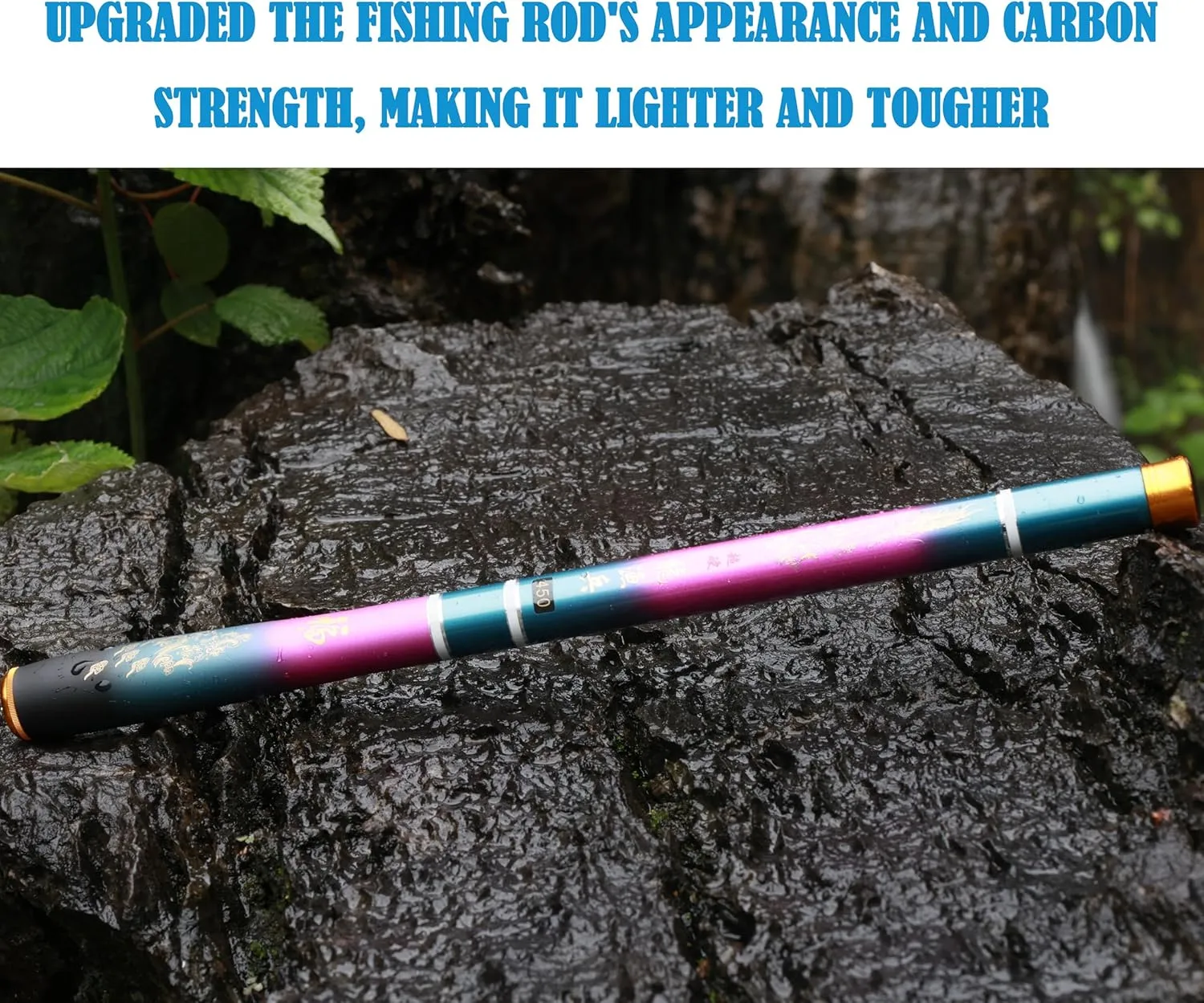 Tenkara Rod Tenkara Fishing Rod Kit 20FT-Fly Fishing Combo Premium Carbon Fiber Telescopic Fly Fishing Rod Combo with Tenkara Pole, Line, and Fishing Accessories