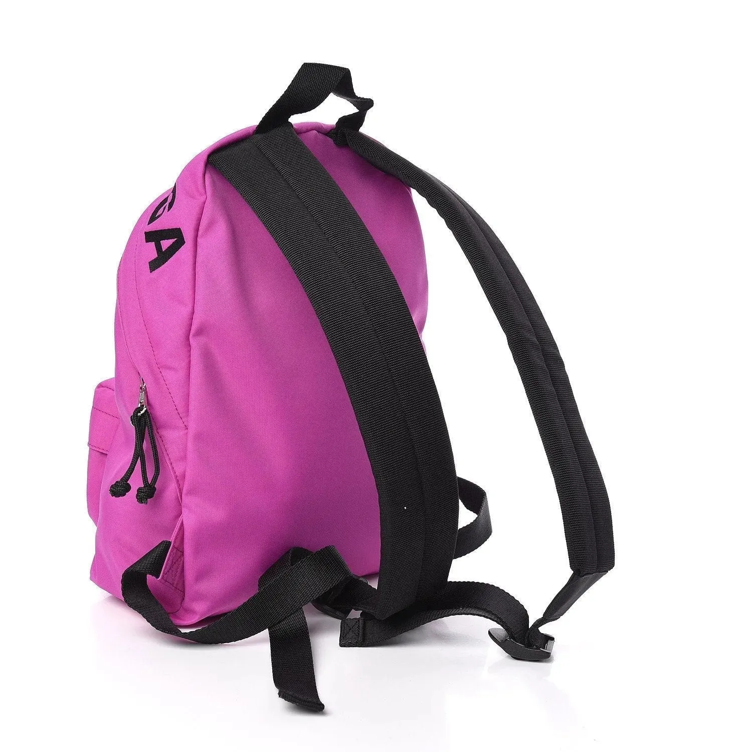 The Balenciaga Logo Wheel Sport Nylon Pink Backpack