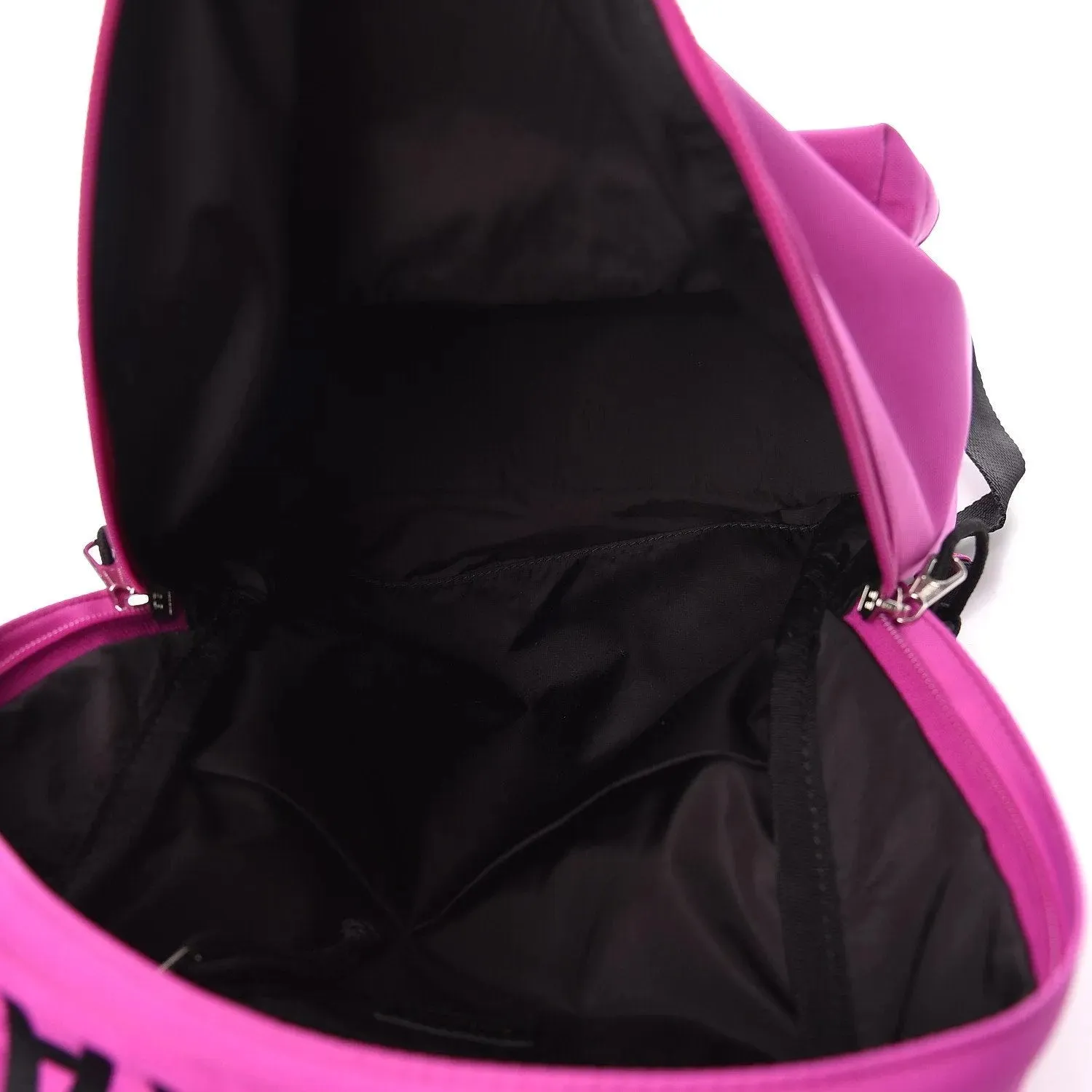 The Balenciaga Logo Wheel Sport Nylon Pink Backpack
