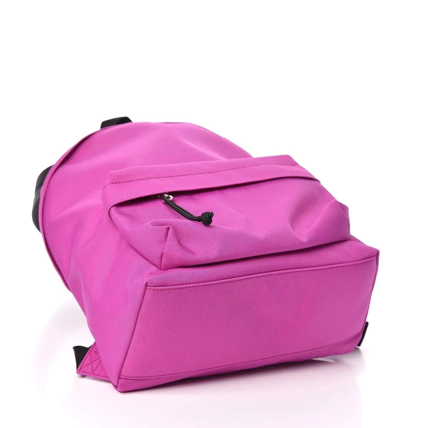 The Balenciaga Logo Wheel Sport Nylon Pink Backpack