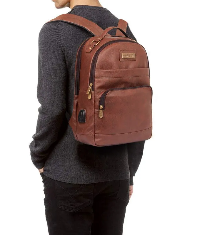 THE CLOWNFISH Maverick Backpack 40 liters |15.6 inch Laptop backpack | Travel Bag (Black)