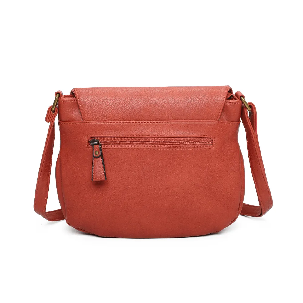 The Original Vegan Leather Shoulder Bag | Rust