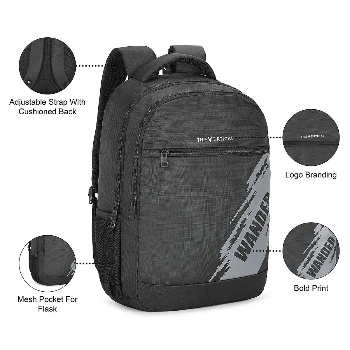 The Vertical Cayden Laptop Backpack
