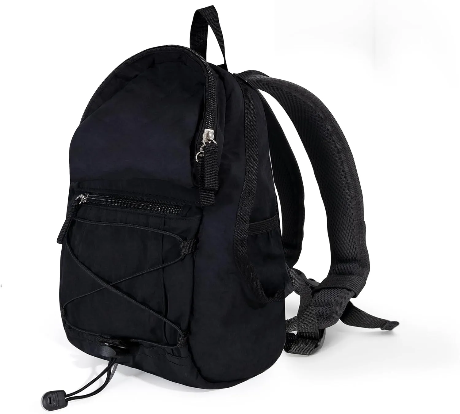 Tilami Mini Backpack for Women and Kids, 12inch Casual Daypack Backpacks for Travel,Black