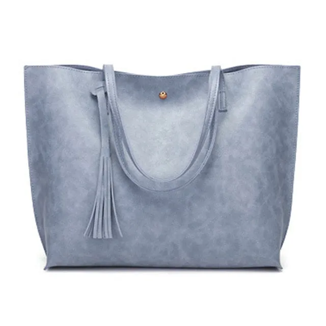 Tote Bag Large Women's Leather Handbags High Quality Female Pu Leather Bag Fashion Lady Shoulder Bags Classic Handbag