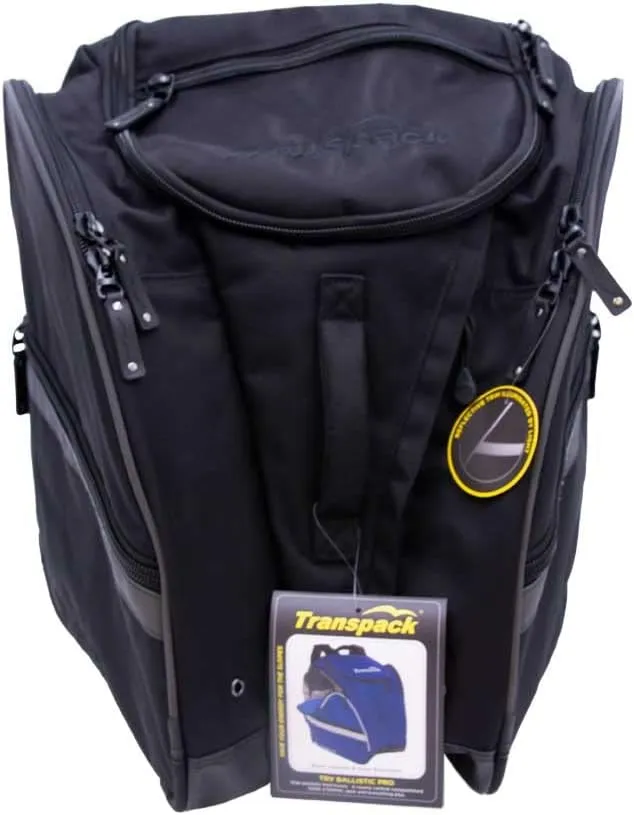 TRANSPACK COMPETITION TRV Ballistic Pro Unisex Water-Resistant 59L Ski/Snowboard Boot Helmet Goggles & Gear Backpack Bag